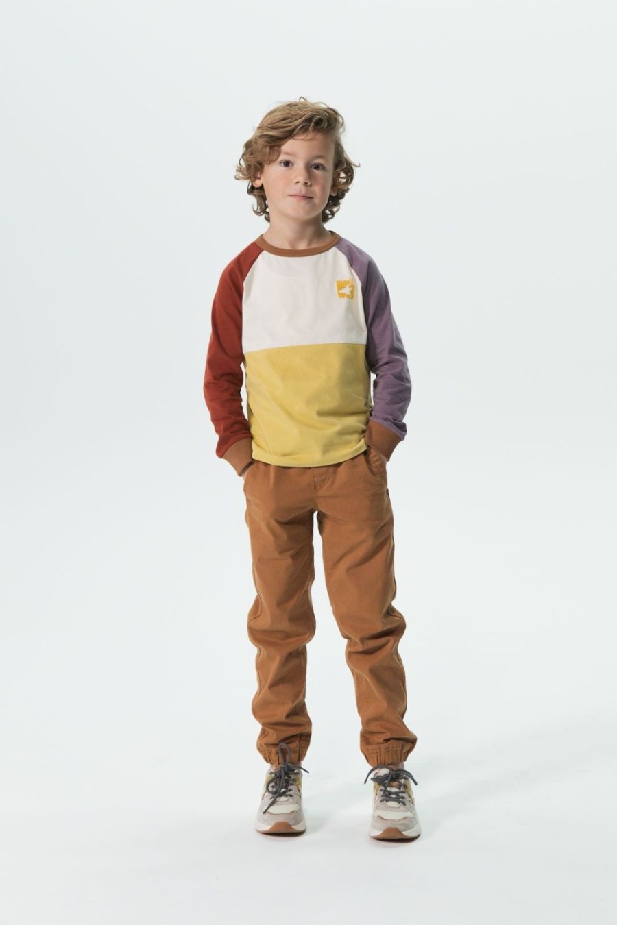 Sissy-Boy T-Shirts En Polo'S | Colourblock Longsleeve T-Shirt