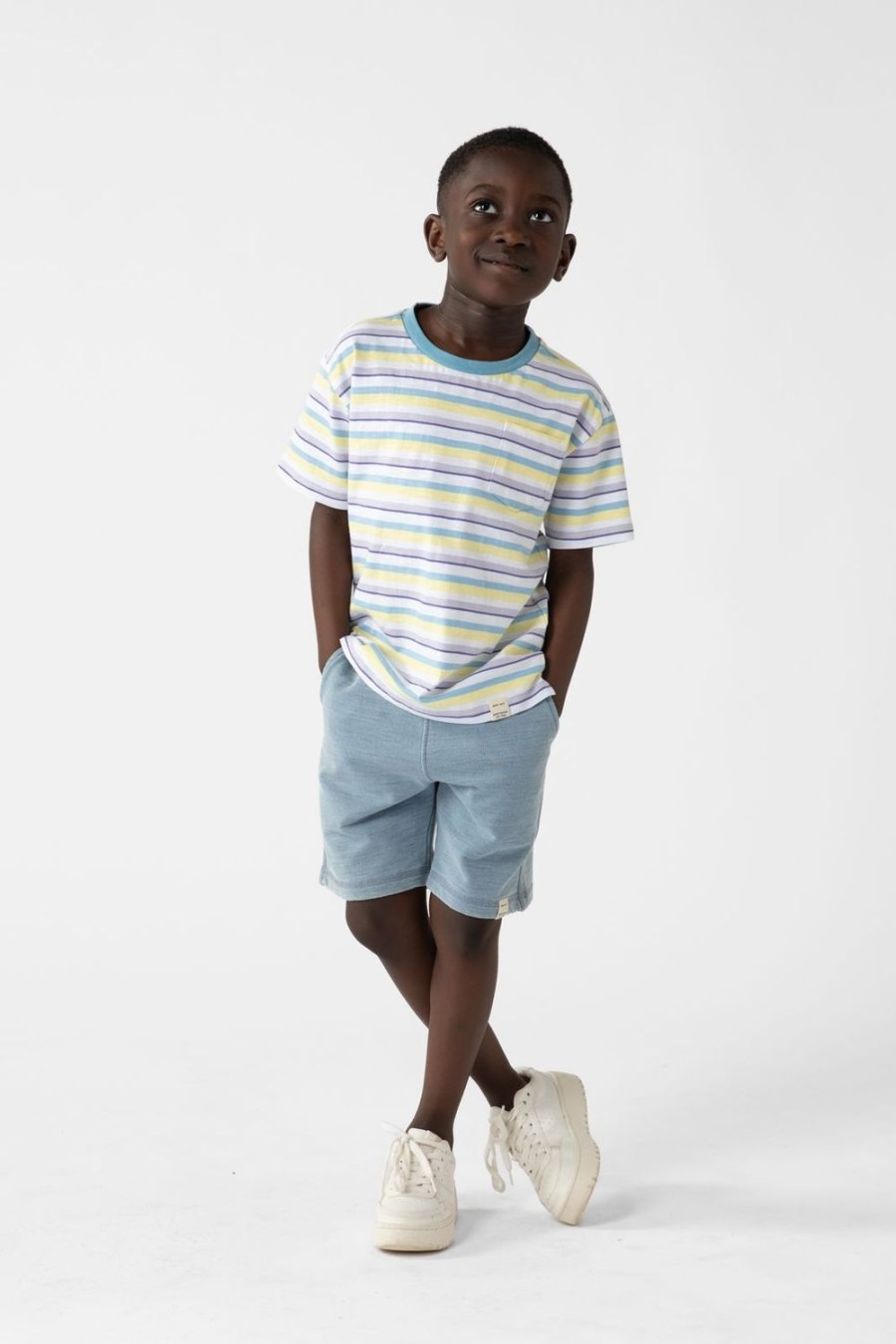 Sissy-Boy T-Shirts En Polo'S | Wit Gestreept T-Shirt