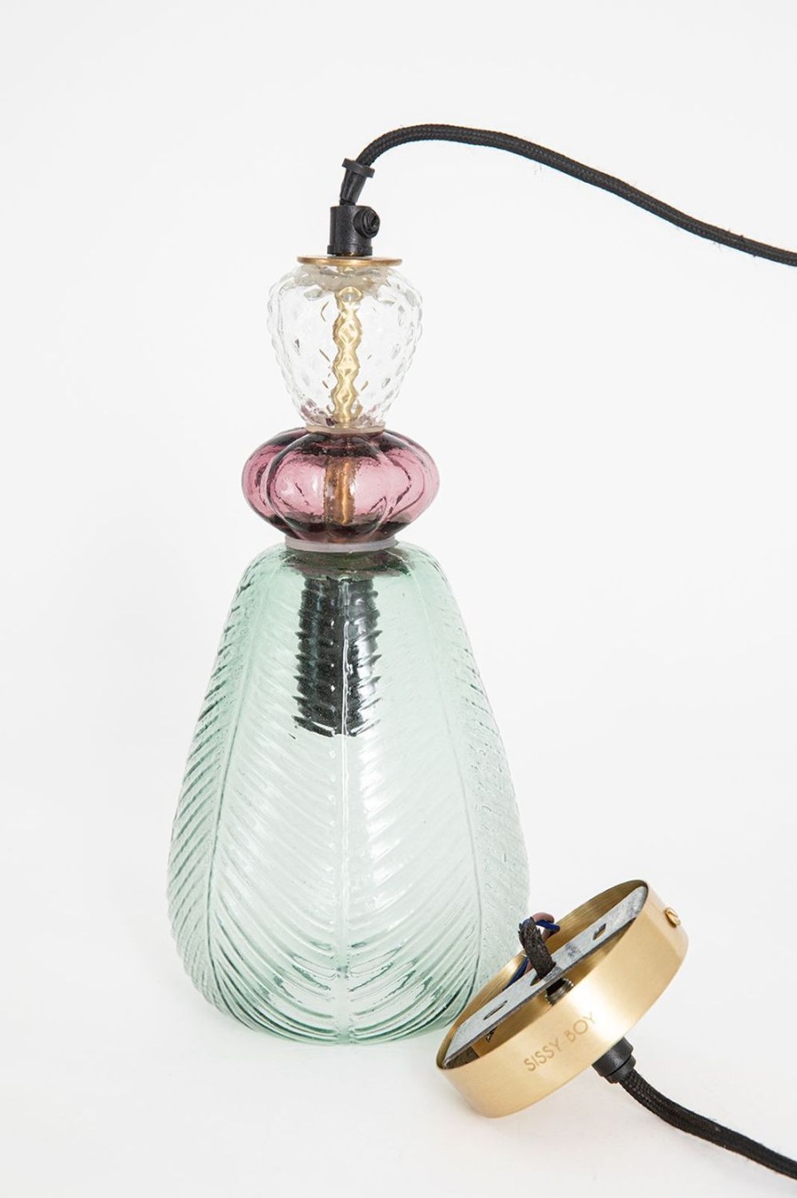 Sissy-Boy Verlichting | Glazen Hanglamp Pendant Groen