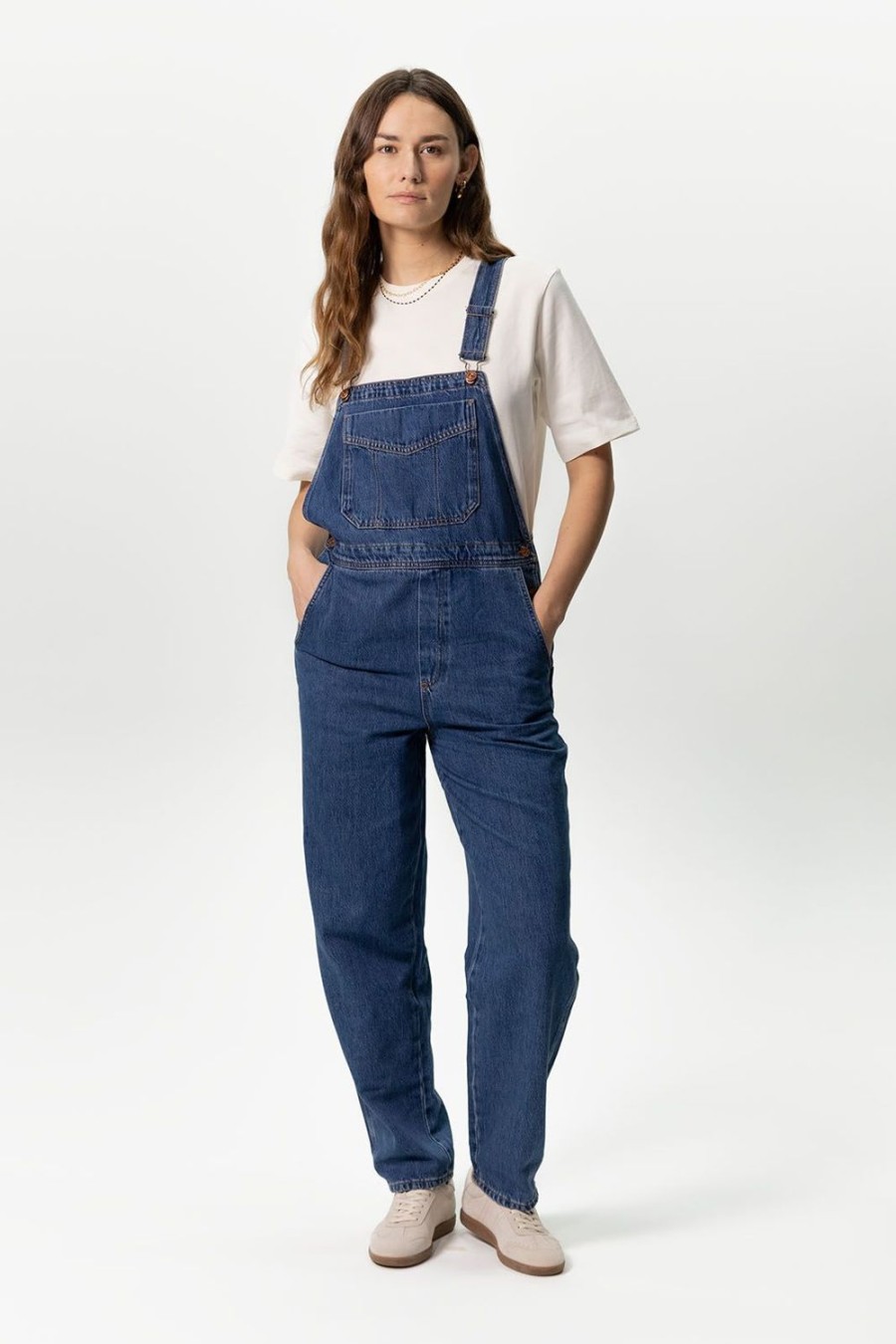 Sissy-Boy Broeken | E Denim Oversized Tuinbroek