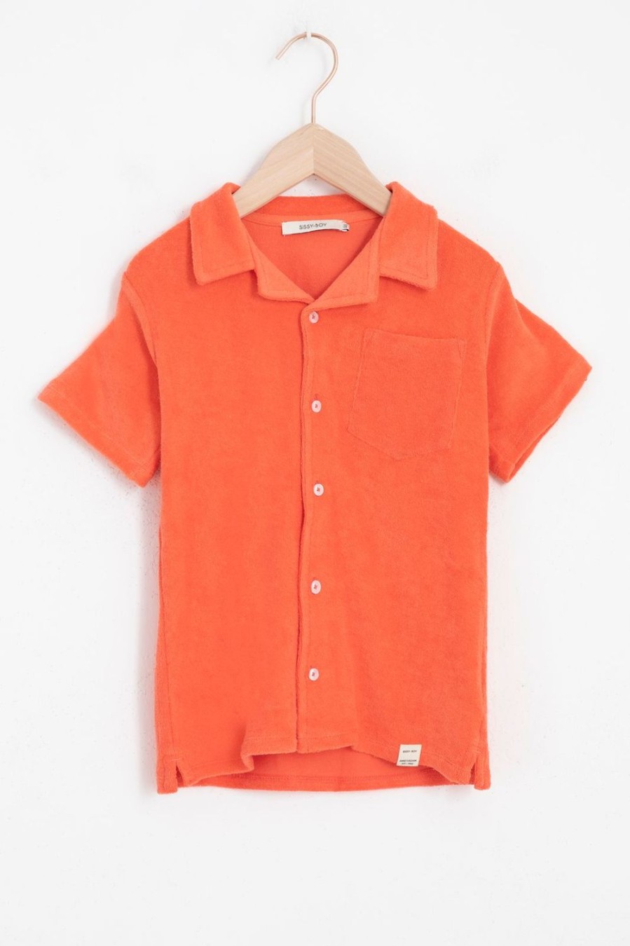 Sissy-Boy T-Shirts En Polo'S | Badstof Shirt Met Knopen