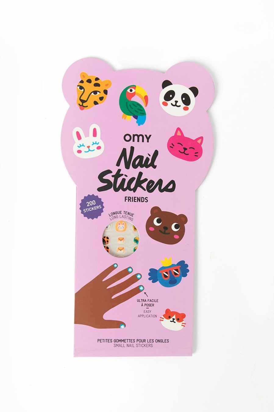 OMY Diverse Speelgoed | Omy Nagelstickers Dierenvriendjes