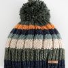 Barts Accessoires | Barts Gekleurde Beanie Met Pompom