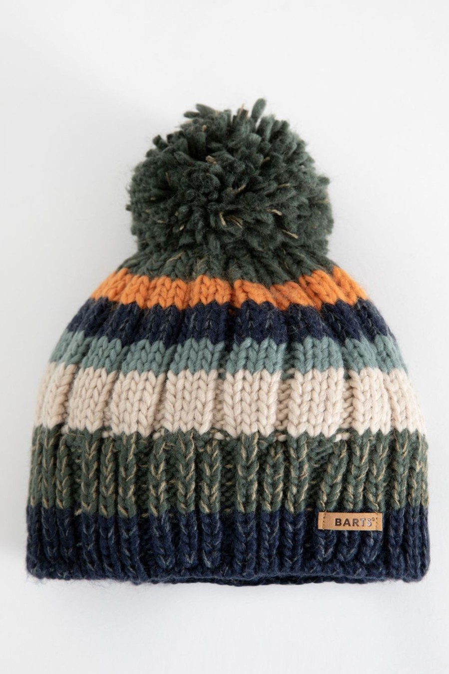 Barts Accessoires | Barts Gekleurde Beanie Met Pompom