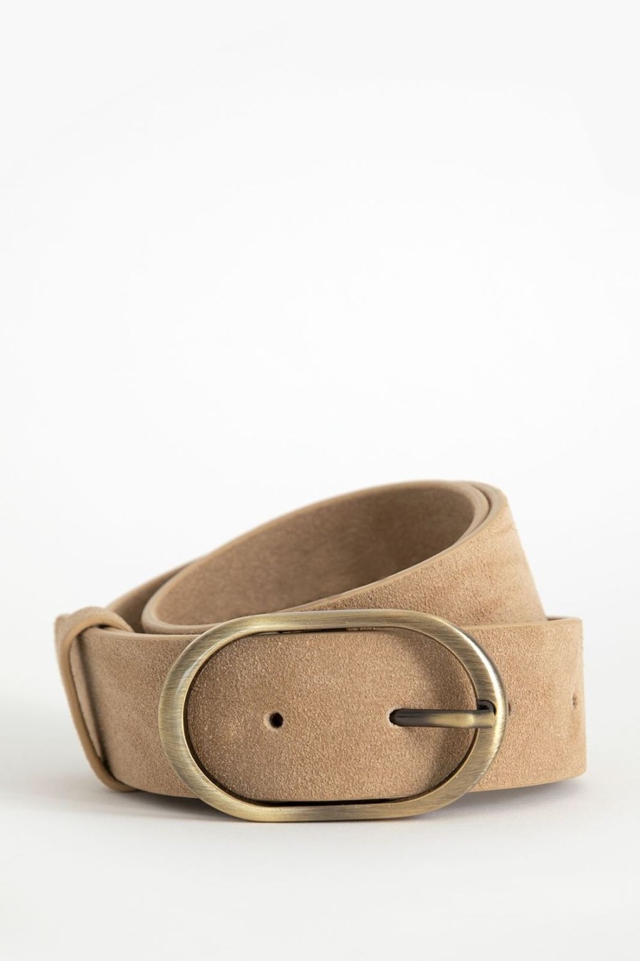 Sissy-Boy Riemen | Lichtbruine Suede Riem