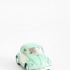 Dam Speelgoedwagens | Metalen Volkswagen Beetle Pastel Lichtgroen