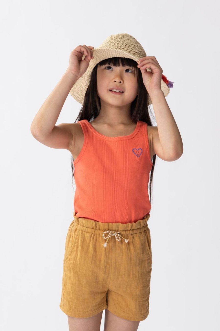 Sissy-Boy T-Shirts En Tops | Rib Singlet Met Borduursel