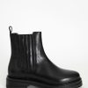 Sissy-Boy Schoenen | E Leren Chelsea Boots Met Elastiek Detail