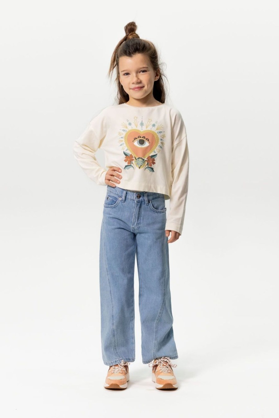 Sissy-Boy Broeken | Waldorf Lichtblauwe Straight Fit Jeans