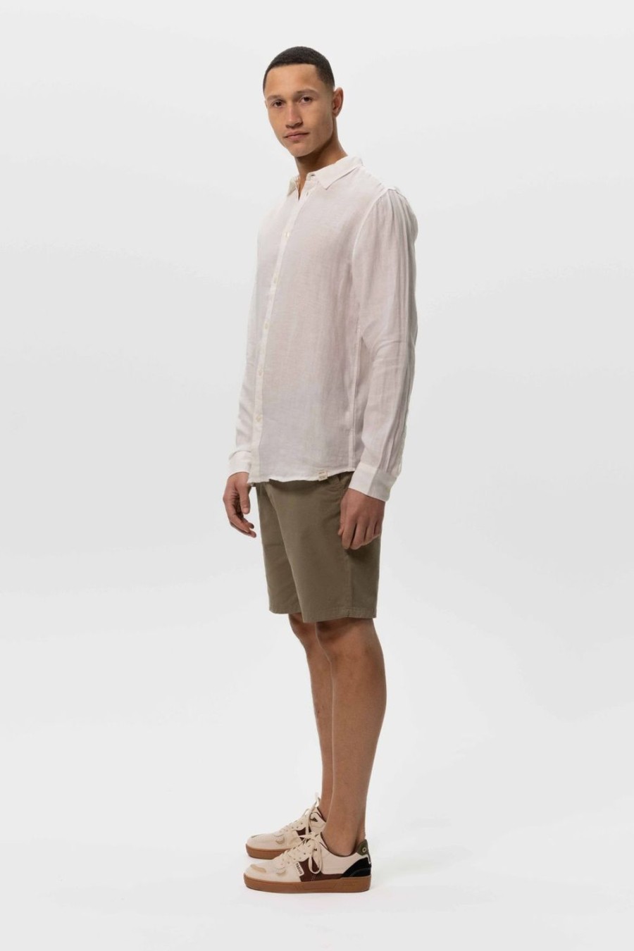 Sissy-Boy Broeken | Groene Katoenen Chino Shorts