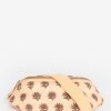 Sissy-Boy Accessoires | Zacht Oranje Doorgestikte Crossbody Tas Met Print