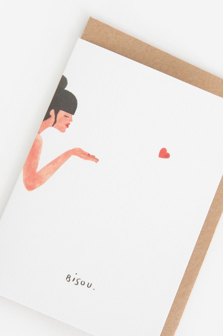 Claire Leina Company Stationery | Wenskaart Bisou