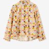 Sissy-Boy Blouses | Blouse Met Multicolour Hartjesprint En Ruffle Details