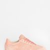 Sissy-Boy Schoenen | Roze Lage Suede Sneakers Met Gum Zool