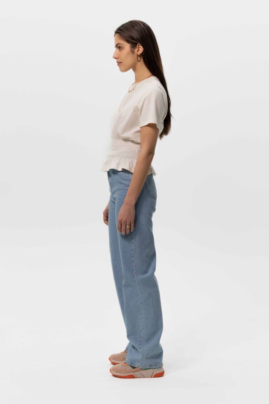 Sissy-Boy Broeken | Belize Blauwe High Waist Wide Leg Jeans