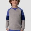 Sissy-Boy Truien En Vesten | Grijze Colourblock Sweater