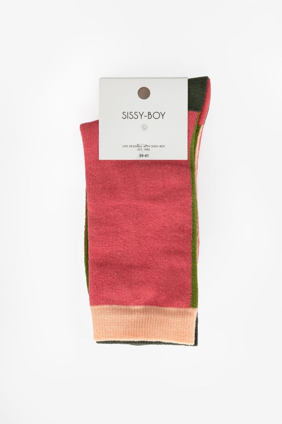 Sissy-Boy Sokken En Panty'S | Multicolour Colourblock Sokken