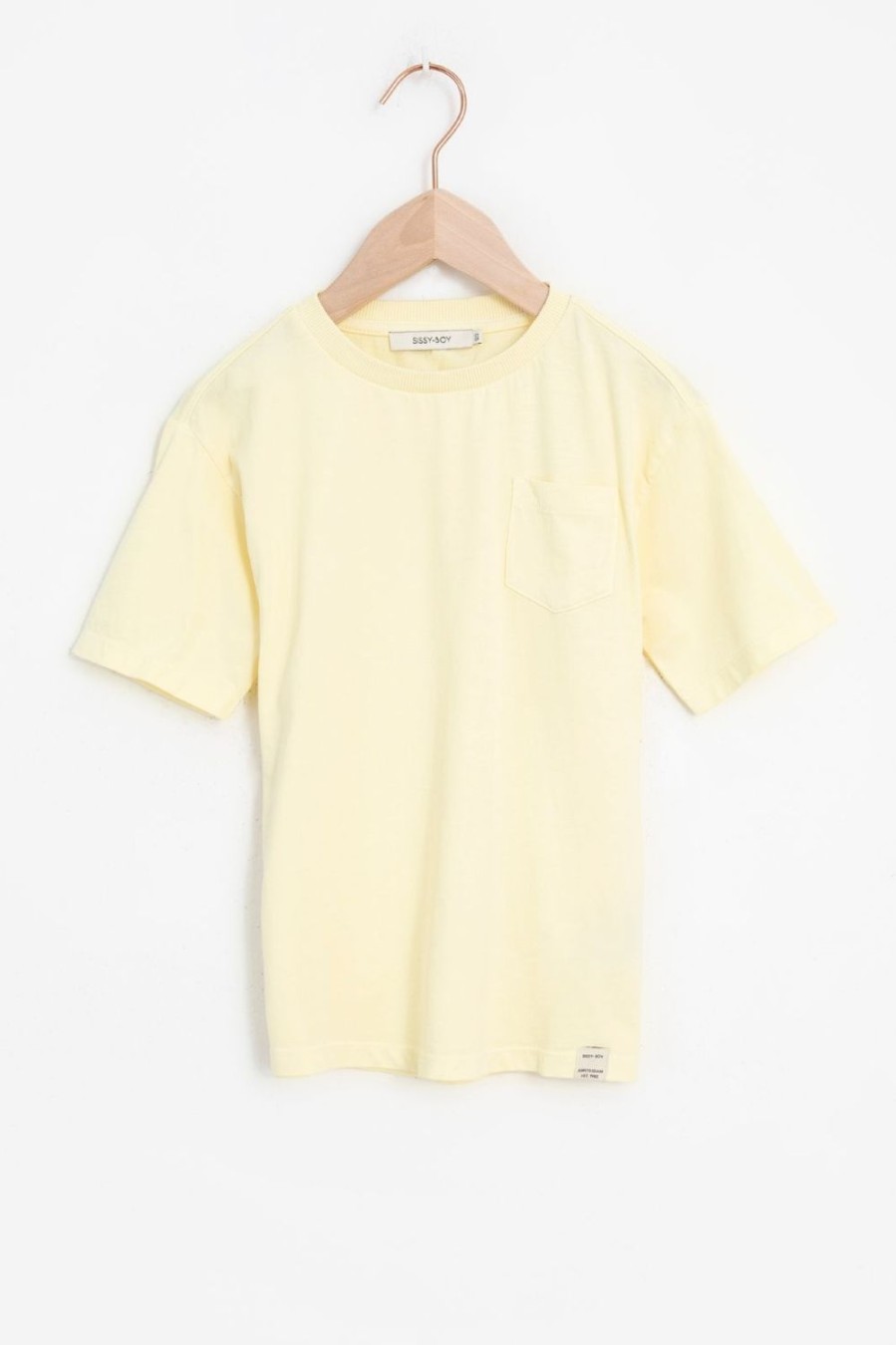 Sissy-Boy T-Shirts En Polo'S | Lichtgeel Oversized T-Shirt