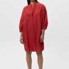 Sissy-Boy Jurken | Rode Oversized Shirt Dress