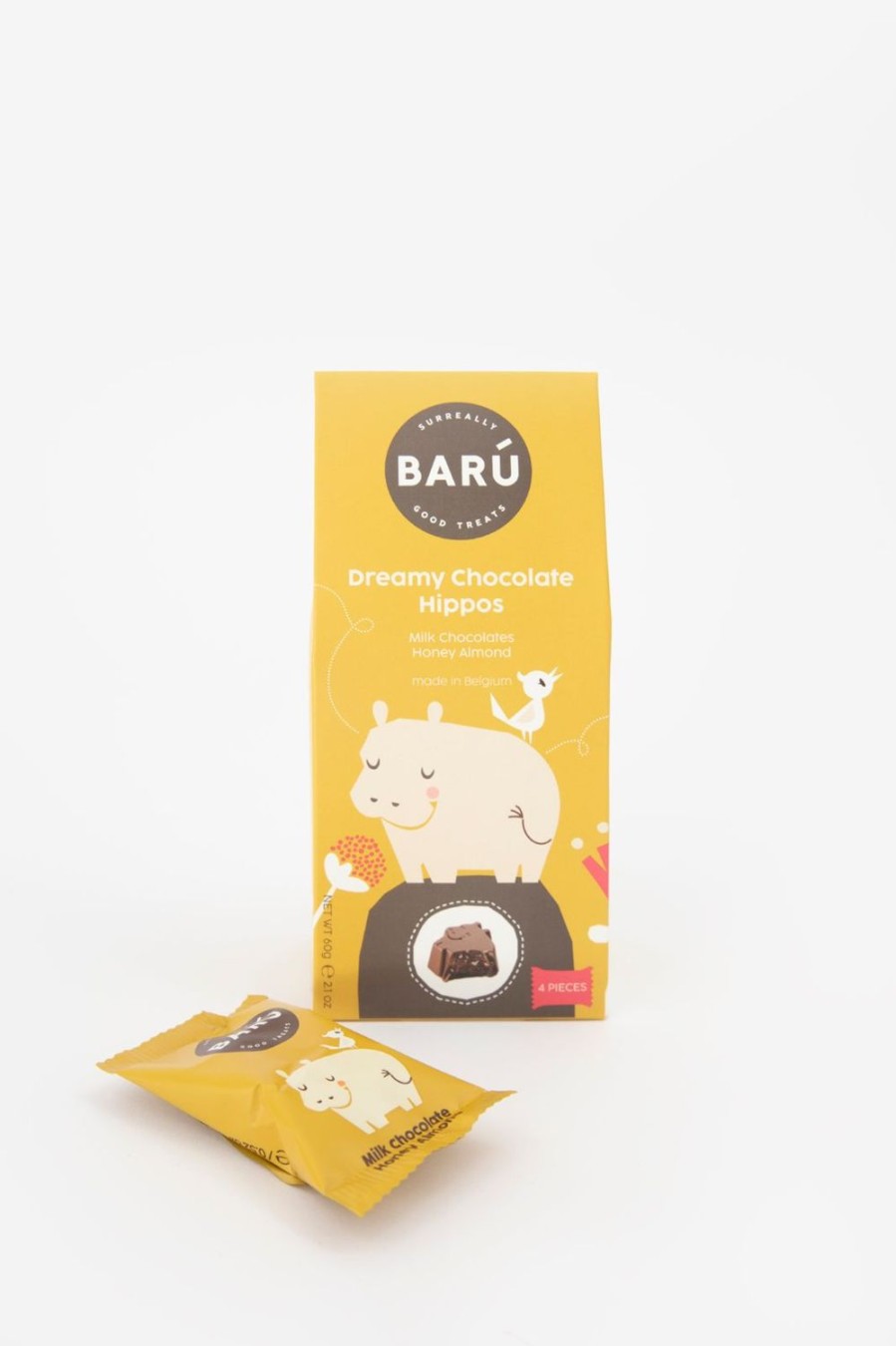 Baru Food | Baru Dreamy Chocolate Hippos Honing Amandel