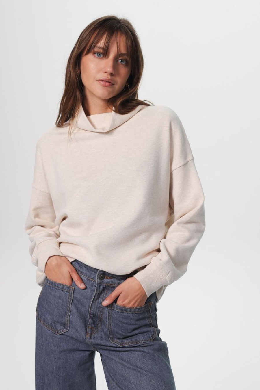 Sissy-Boy Truien En Vesten | Oversized Sweater Met Col