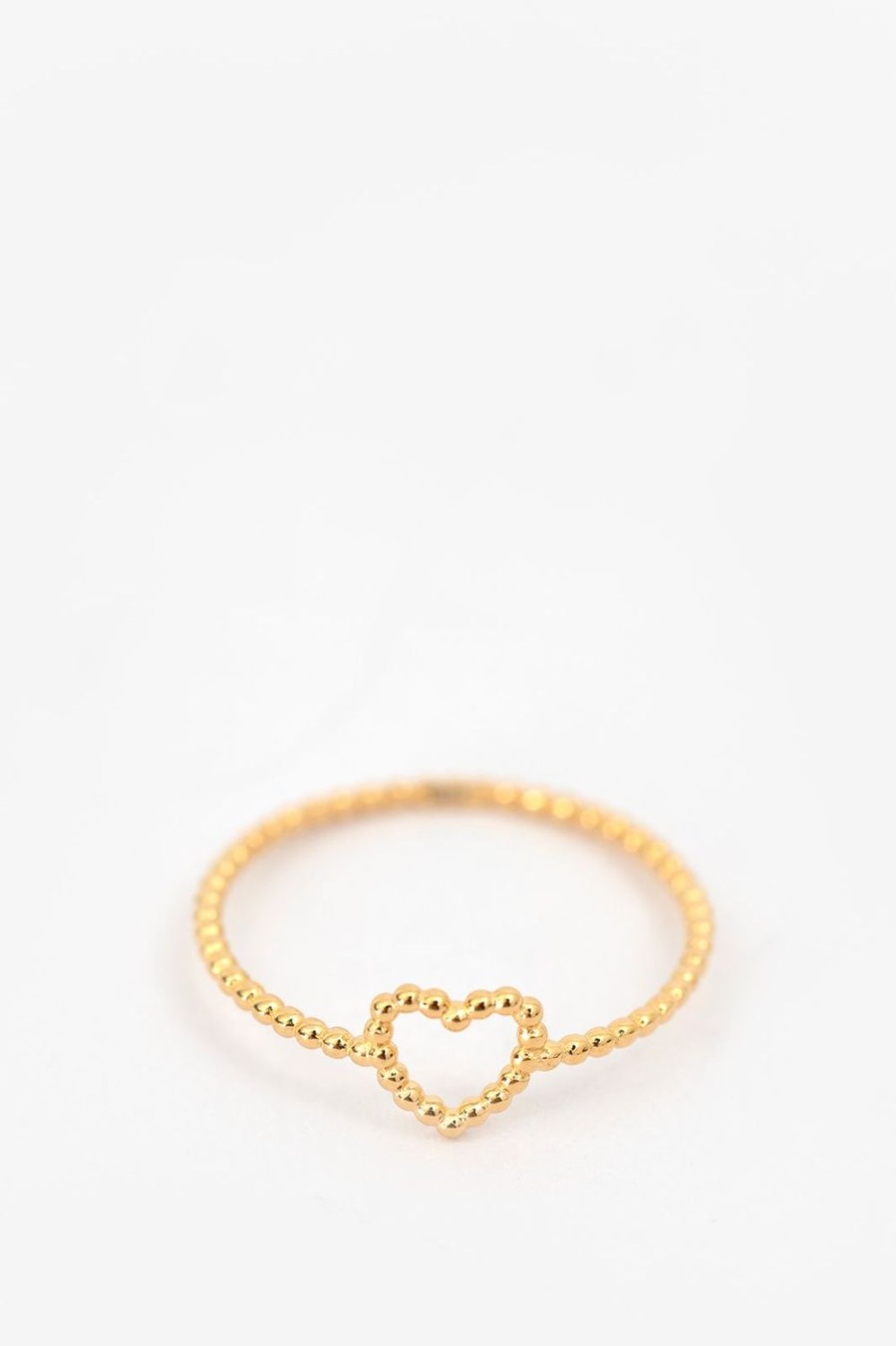 Sissy-Boy Sieraden | Gold Plated Ring Met Hartje