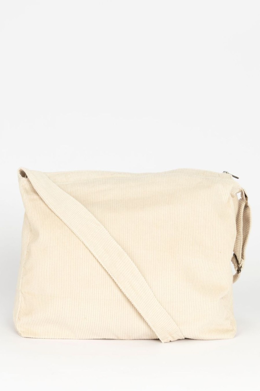 Sissy-Boy Tassen | Off-White Corduroy Crossbody Tas