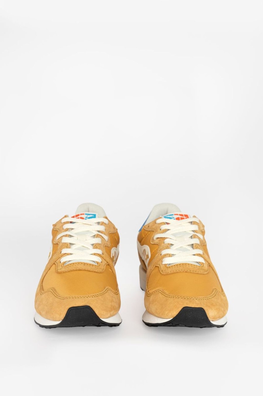 KangaROOS Schoenen | Kangaroos Gele Suede Sneakers