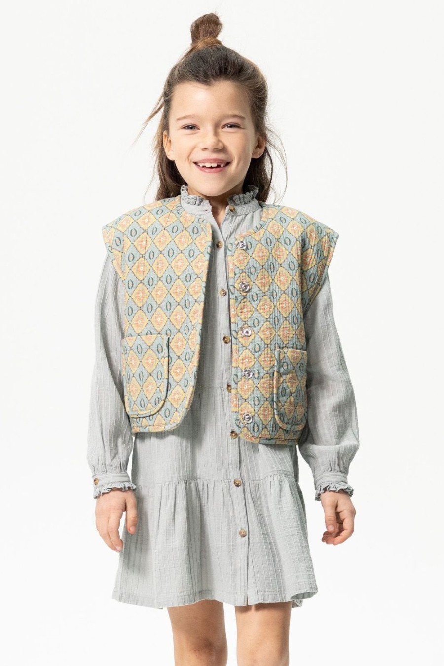 Sissy-Boy Blazers, Jasjes & Gilets | Multicolour Teddy Gilet Reversible