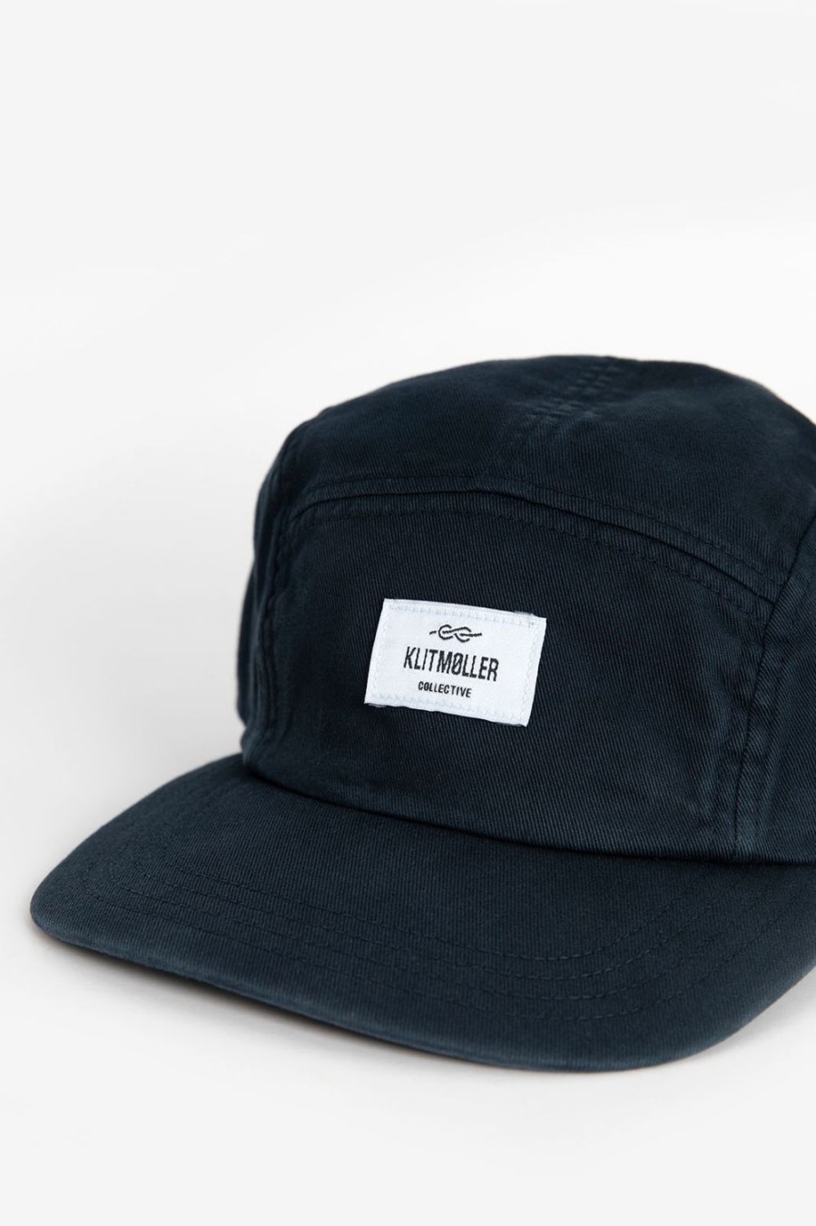 Klitmøller Collective Hoeden En Petten | Klitmoller Collective Donkerblauwe Five Panel Pet