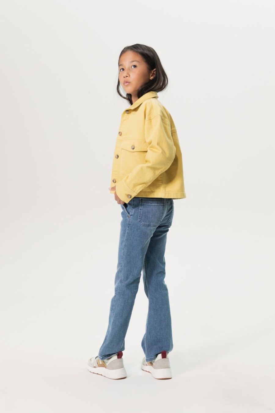 Sissy-Boy Blazers, Jasjes & Gilets | Mosterd Cropped Denim Jasje