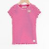 Sissy-Boy T-Shirts En Tops | Roze Gestreept T-Shirt Met Patch