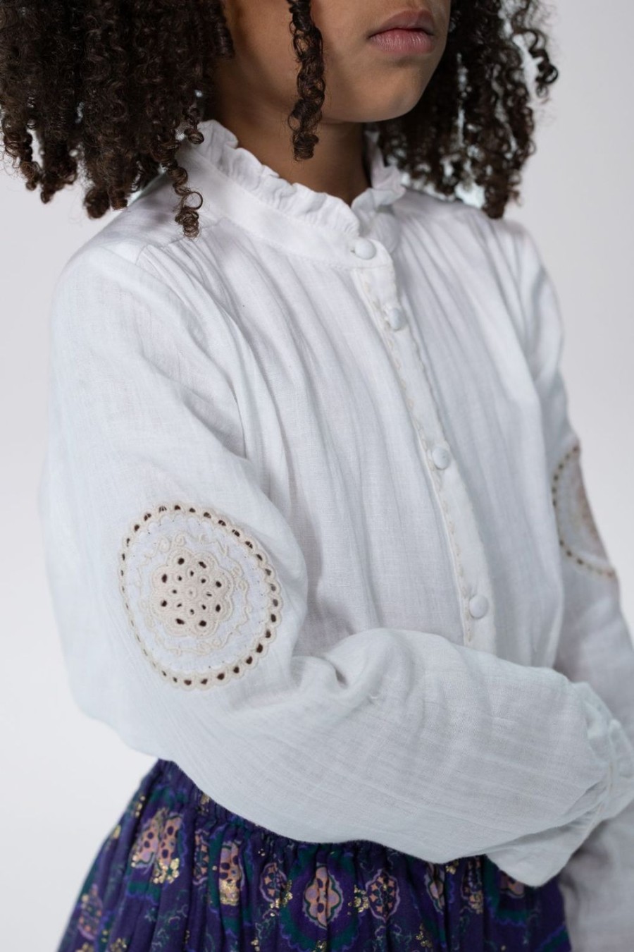 Sissy-Boy Blouses | Te Blouse Met Embroidery Details