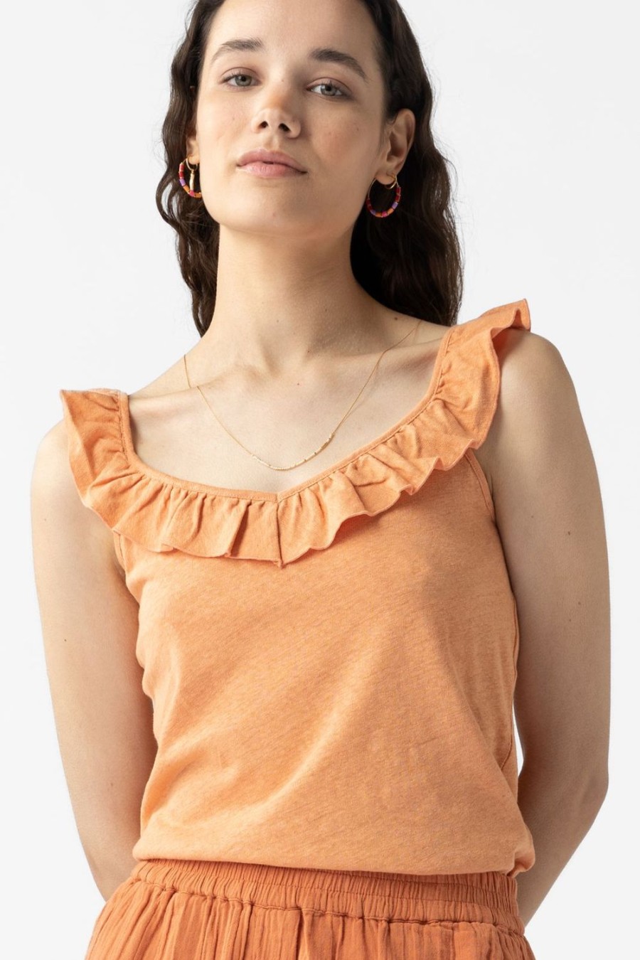 Sissy-Boy T-Shirts En Tops | Singlet Met Ruffles