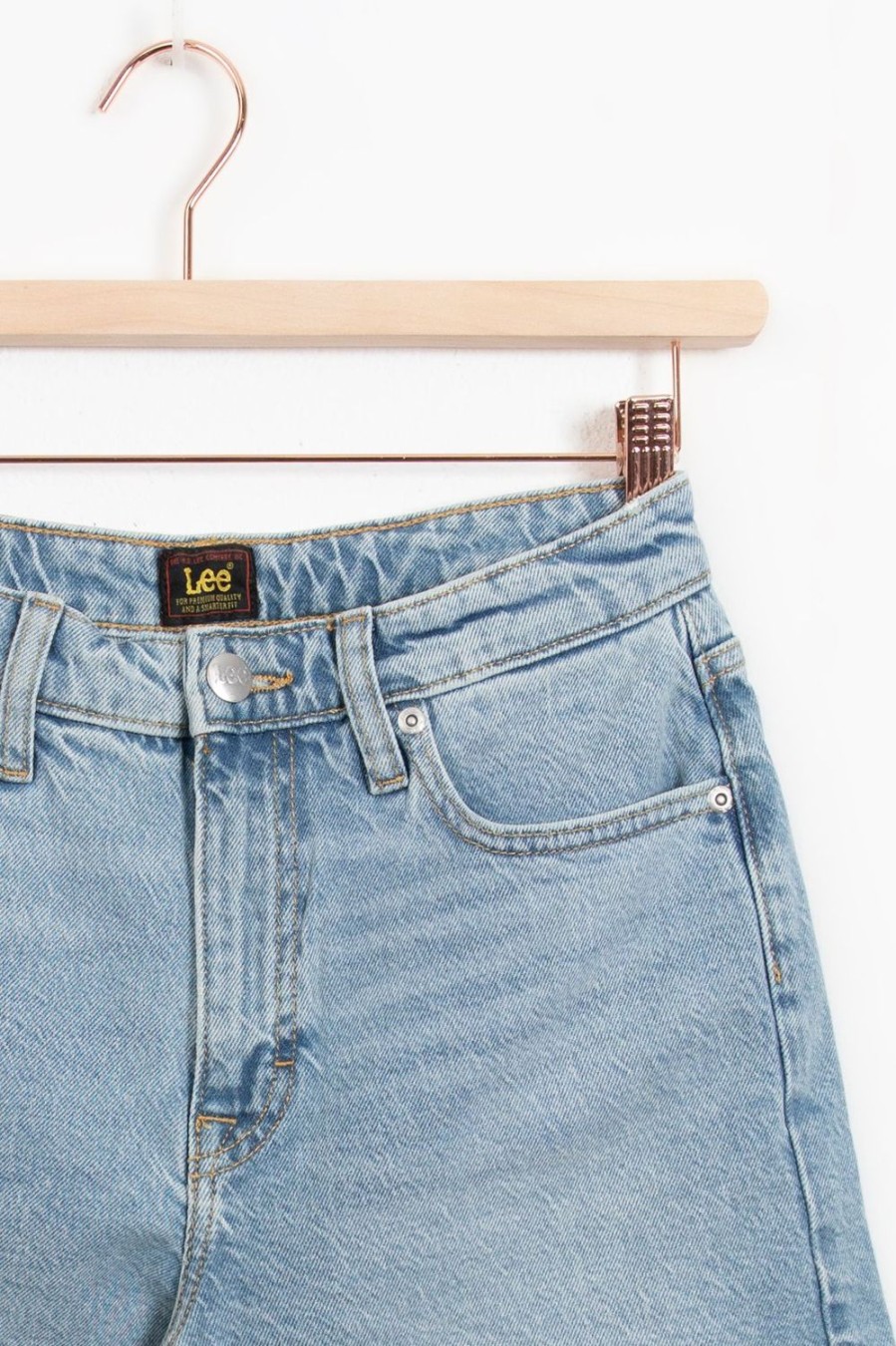 LEE Broeken | Lee Carol Lichtblauwe Denim Shorts