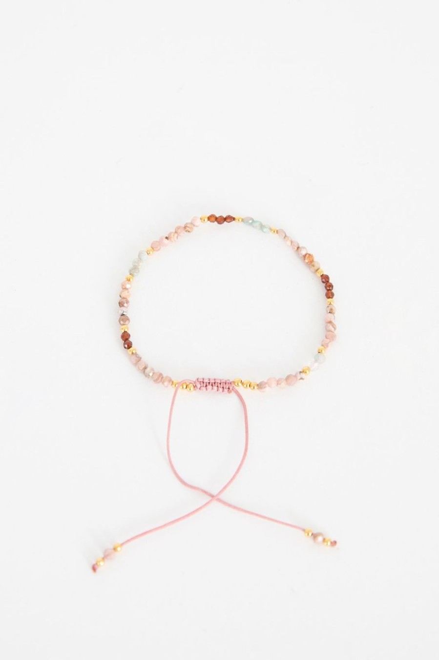 Muja Juma Sieraden | My Heritage Armband Pink Opal