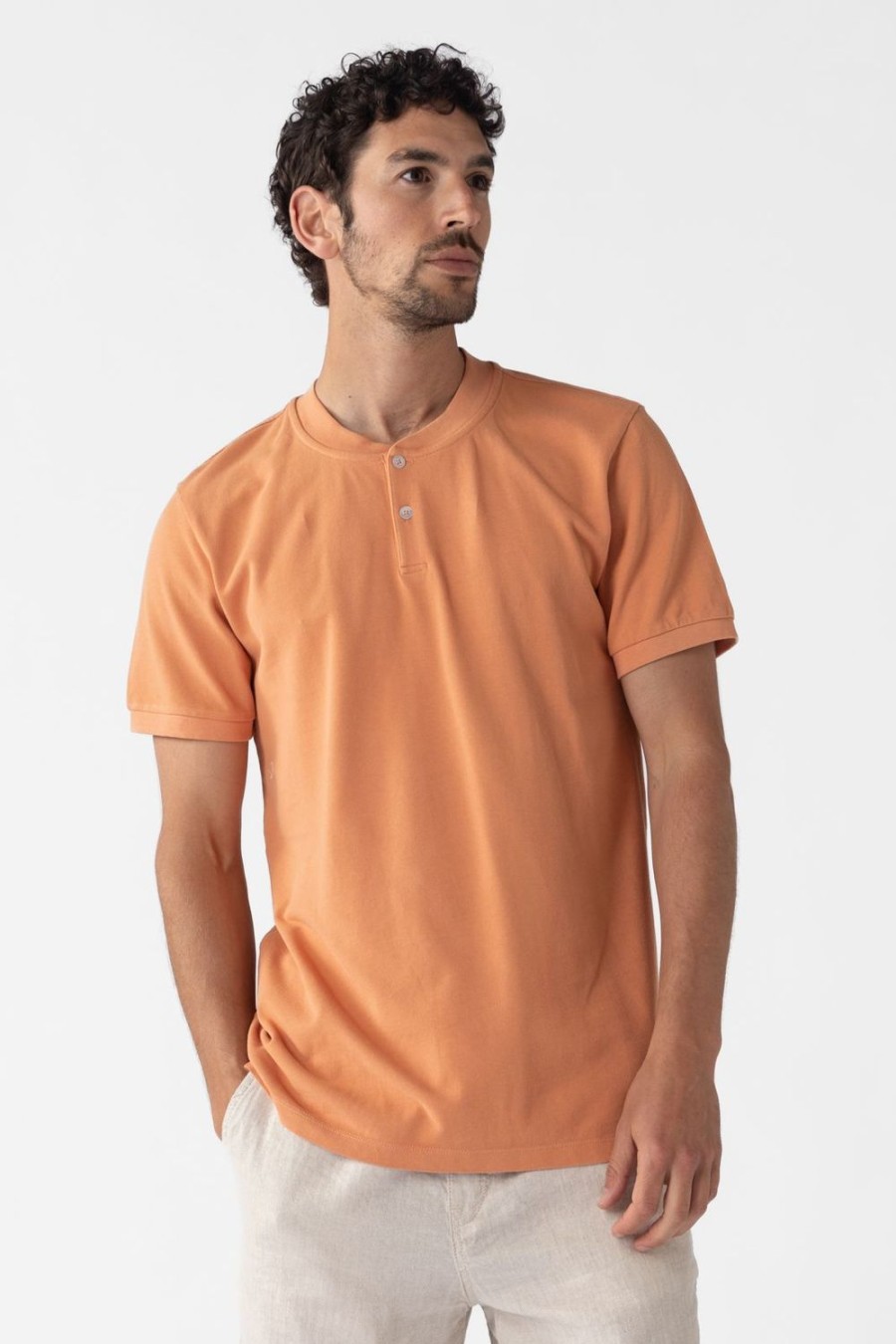 Sissy-Boy T-Shirts | Oranje Katoenen Polo