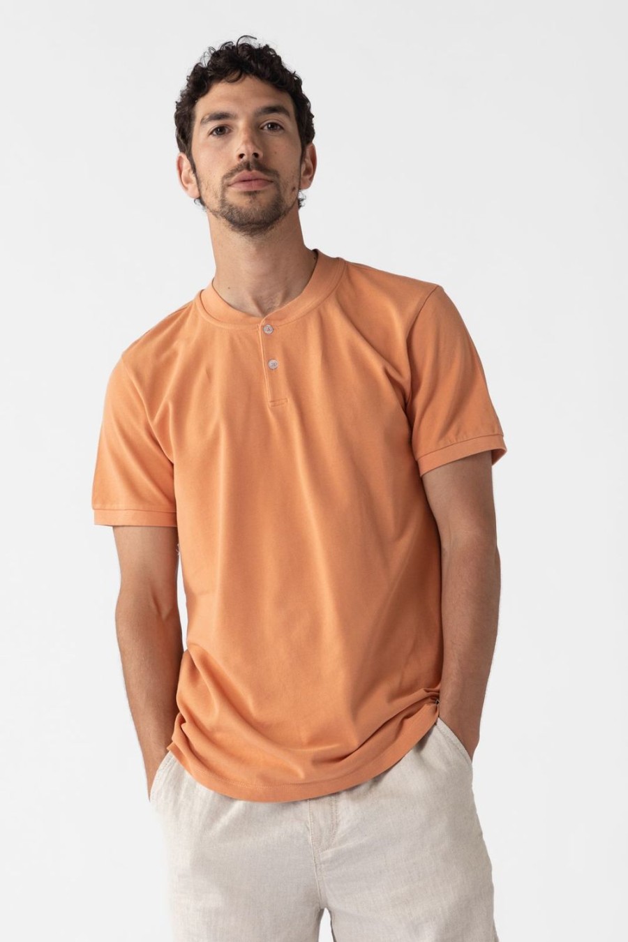 Sissy-Boy T-Shirts | Oranje Katoenen Polo