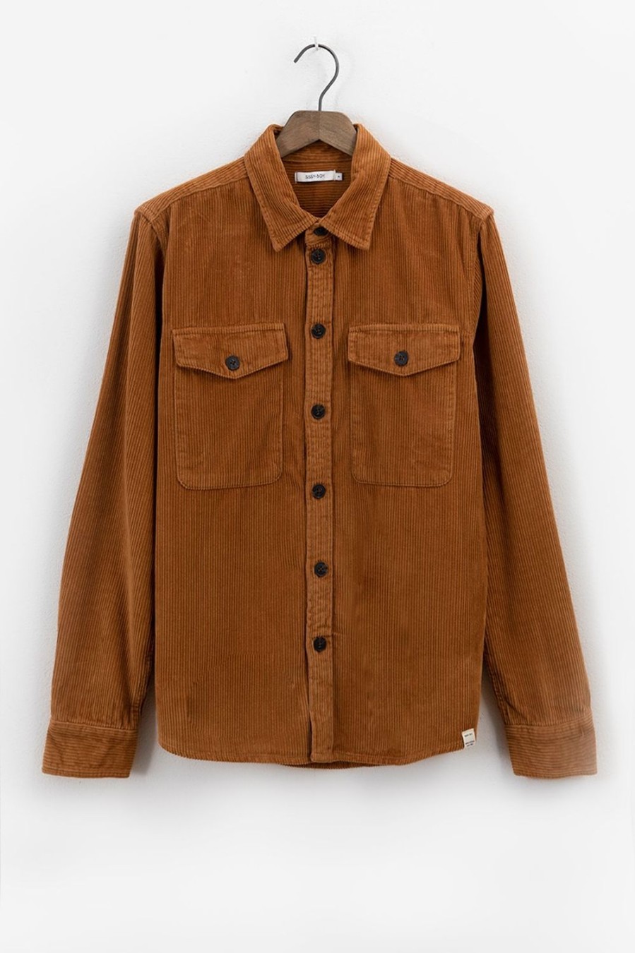 Sissy-Boy Overhemden | Bruin Corduroy Overshirt