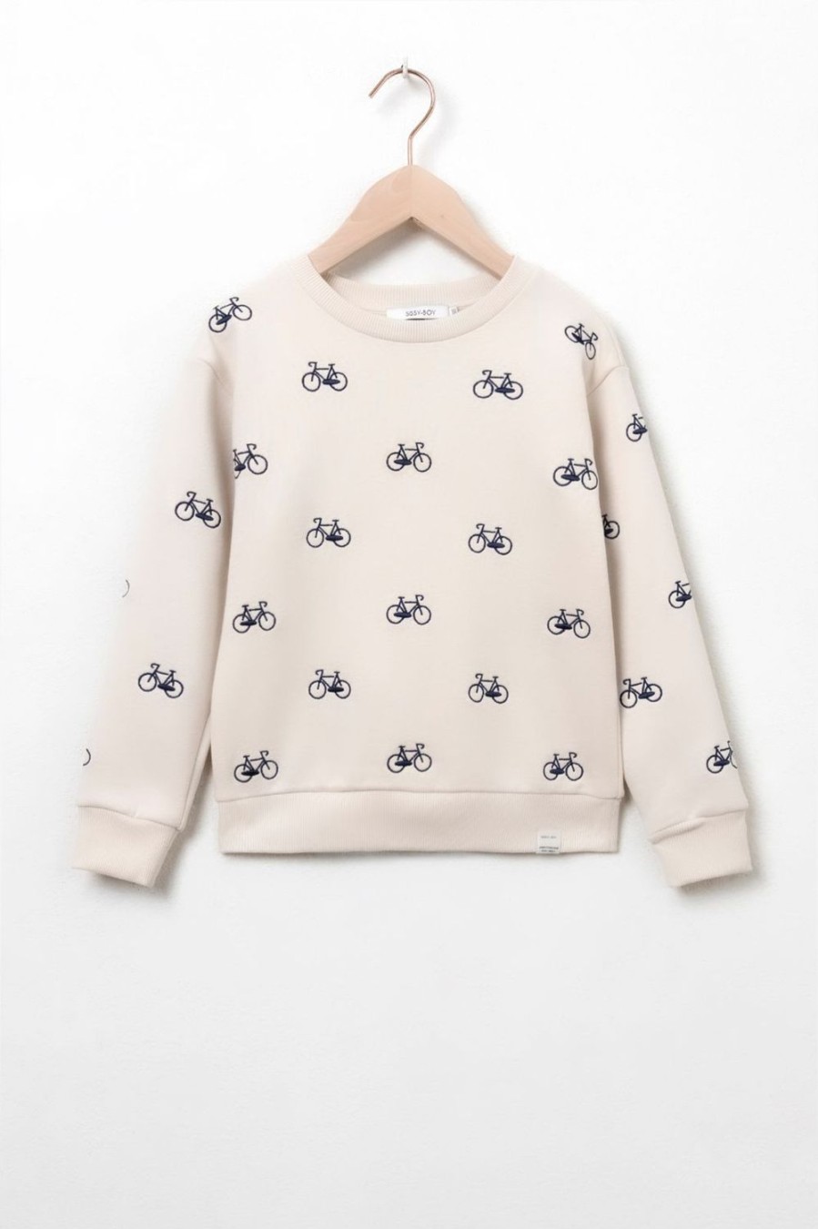 Sissy-Boy Truien En Vesten | Sweater Met Fietsen Embroidery