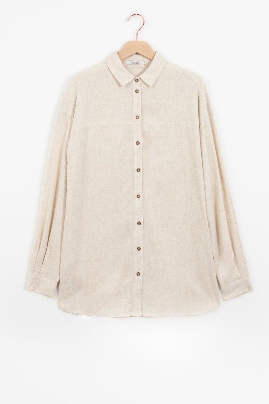 Sissy-Boy Blouses | Linnen Oversized Blouse