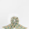 Sissy-Boy Accessoires | Lichtblauwe Scrunchie Met Sjaaltje En Print