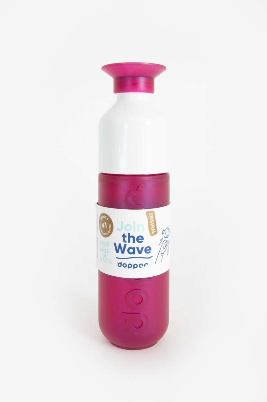 Dopper Keukengerei | Dopper Original Funky Fuchsia 450 Ml