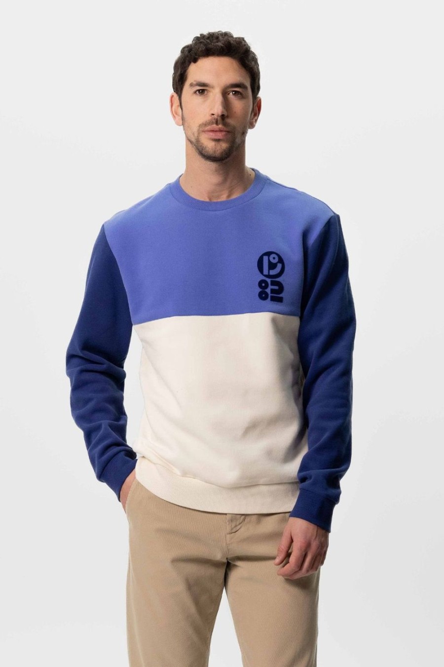 Sissy-Boy Truien En Vesten | E Colourblock Sweater Met Artwork