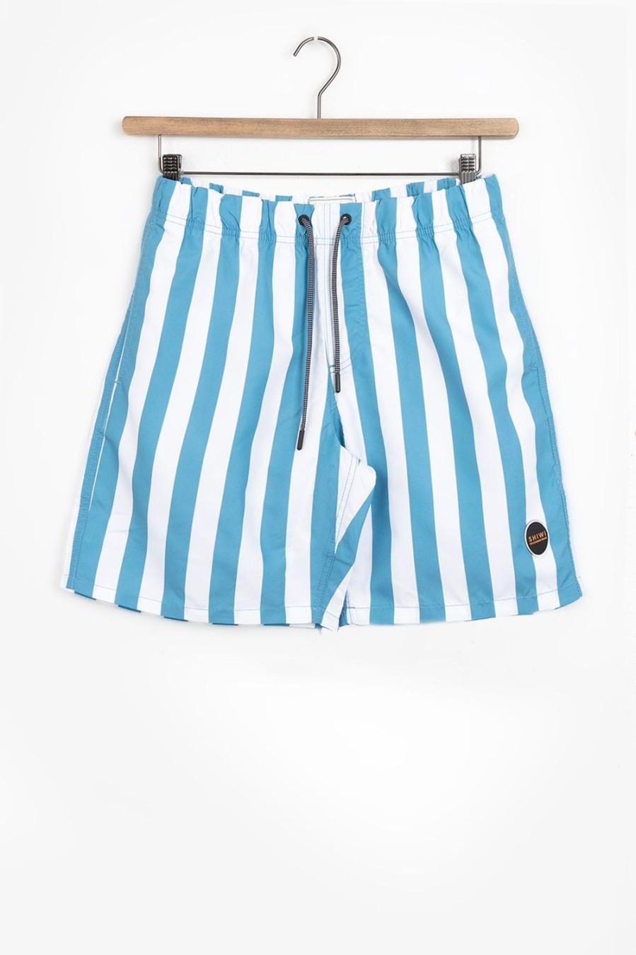 Shiwi Swimwear | Shiwi Blauw Gestreepte Zwembroek