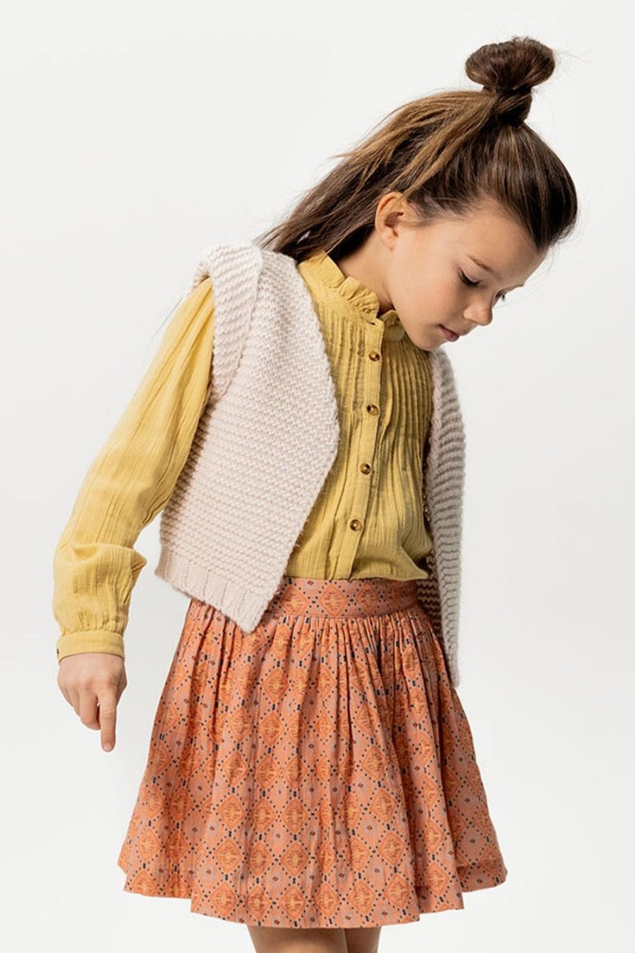 Sissy-Boy Truien En Vesten | Gebreid Gilet Met Schouderdetails