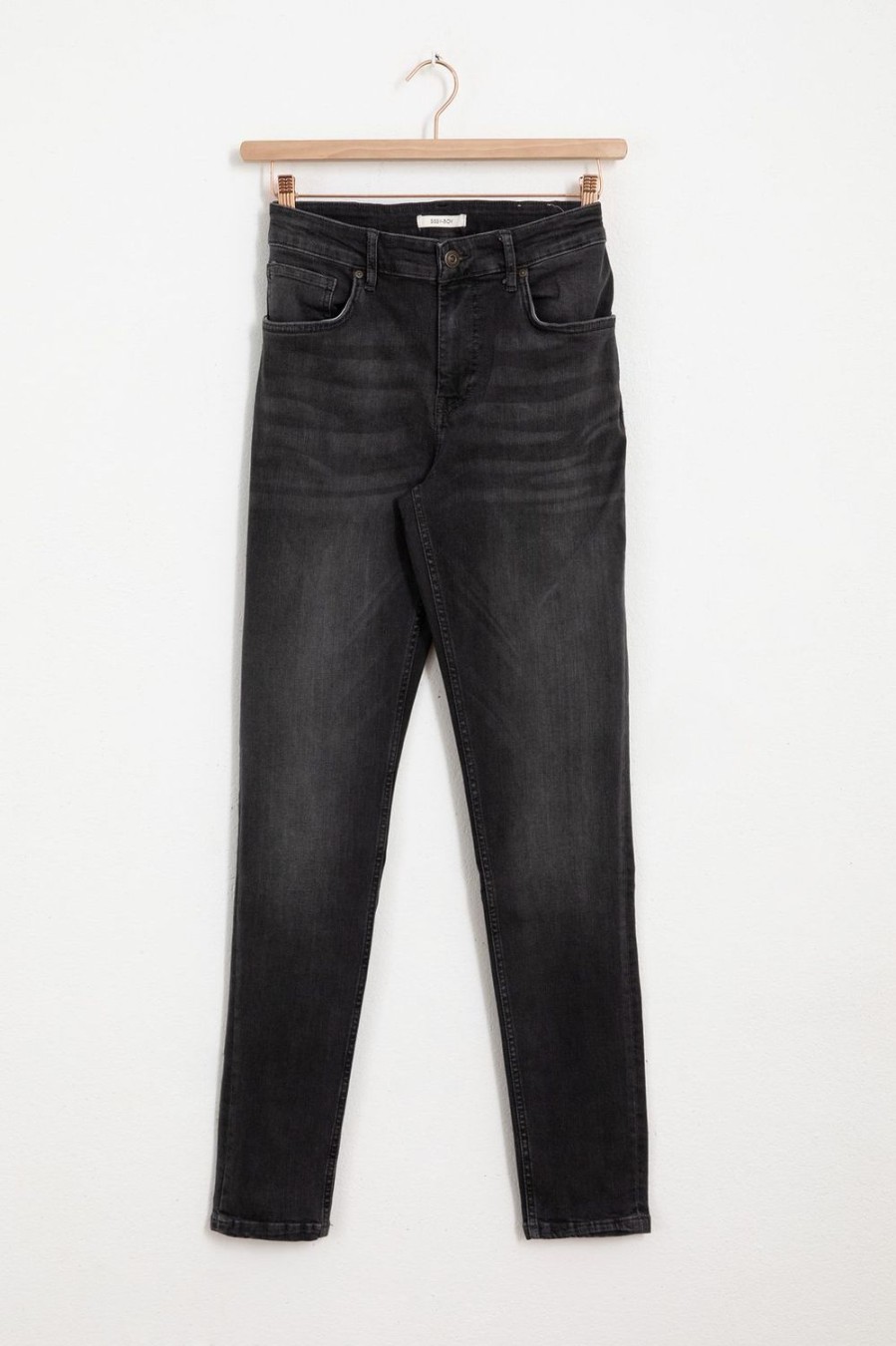 Sissy-Boy Broeken | Porter Dark Grey Slim Fit Jeans