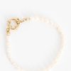 Sissy-Boy Sieraden | Gold Plated Armband Met Parels