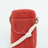 Sissy-Boy Tassen | Suede Crossbody Tasje Met Koord