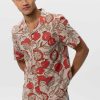 Sissy-Boy Overhemden | Overhemd Met Rode Granaatappel Print